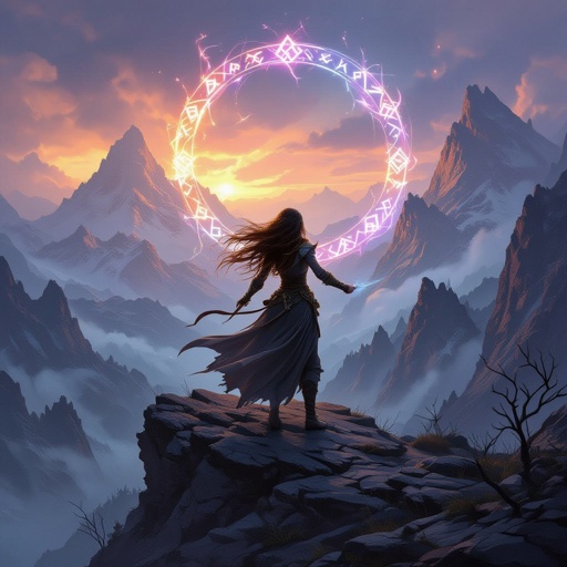 Women with long brown hair on my mountain fighting her throughs and winning 