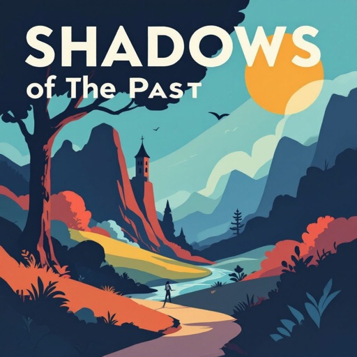 Book front cover title of the shadows of the past