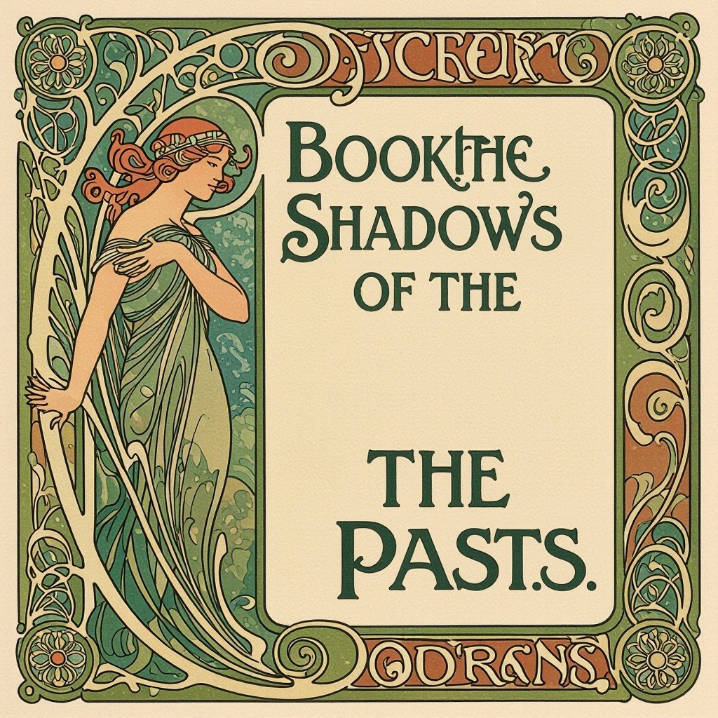 Book front cover title of the shadows of the past