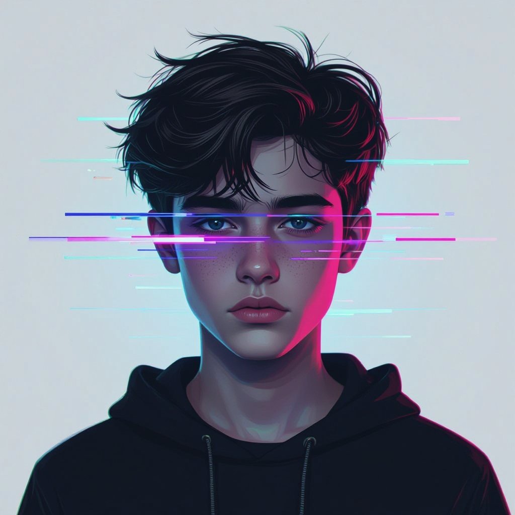 Telekinetic and dark manipulation powers boy teenager 17 years old dark with bad past and mysterious and quite