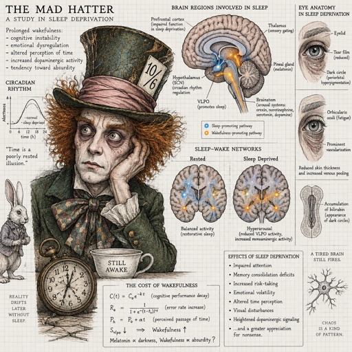 Mad hatter with Insomnia
