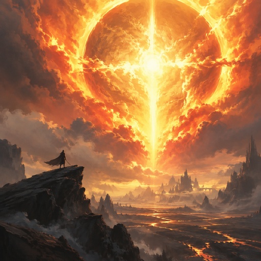 the light that burns the sky