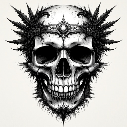 Skull head guy