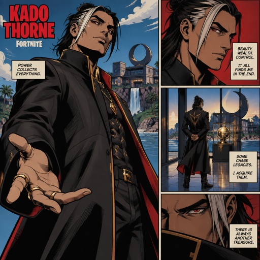 accurate Kado Thorne from Fortnite