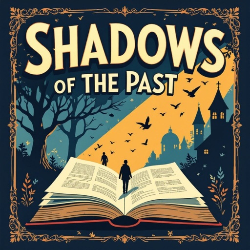 Book front cover title of the shadows of the past