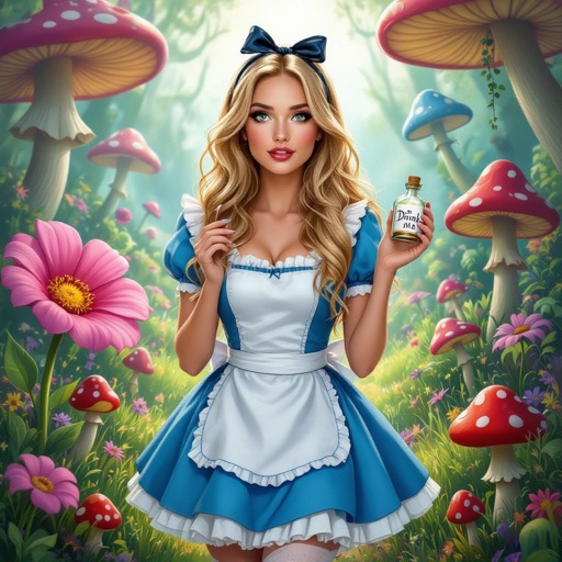 Alice in wonderland adult 
