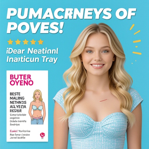 A blonde girl with big boobs with a scar