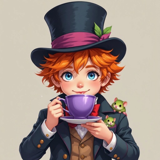 The mad hatter son