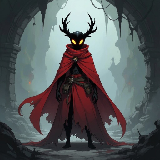NKG from hollow knight as a bloodborne boss