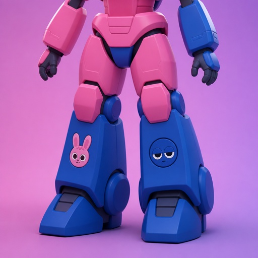 Pinki from Sprunki as Elita One merging with Jevin from Sprunki starting with her legs 