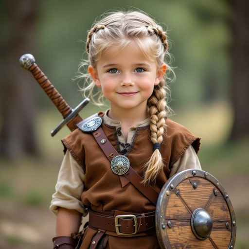 Viking style boy