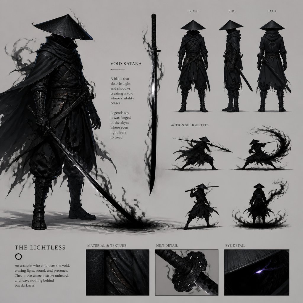 assassin based on black hole katana