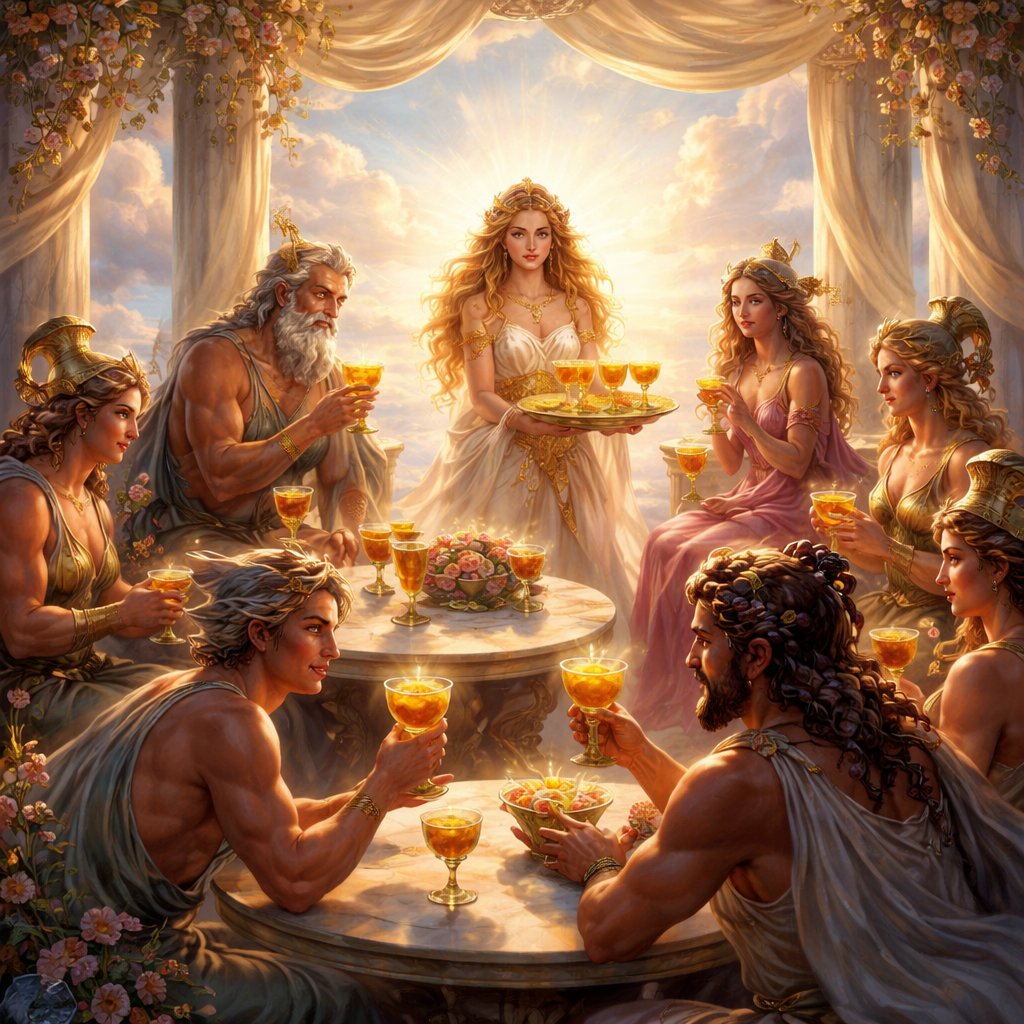 Ambrosia served in a cafe setting