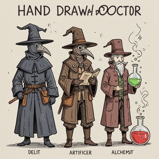 plague doctor artificer alchemist 