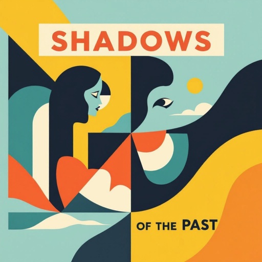 Book front cover title of the shadows of the past