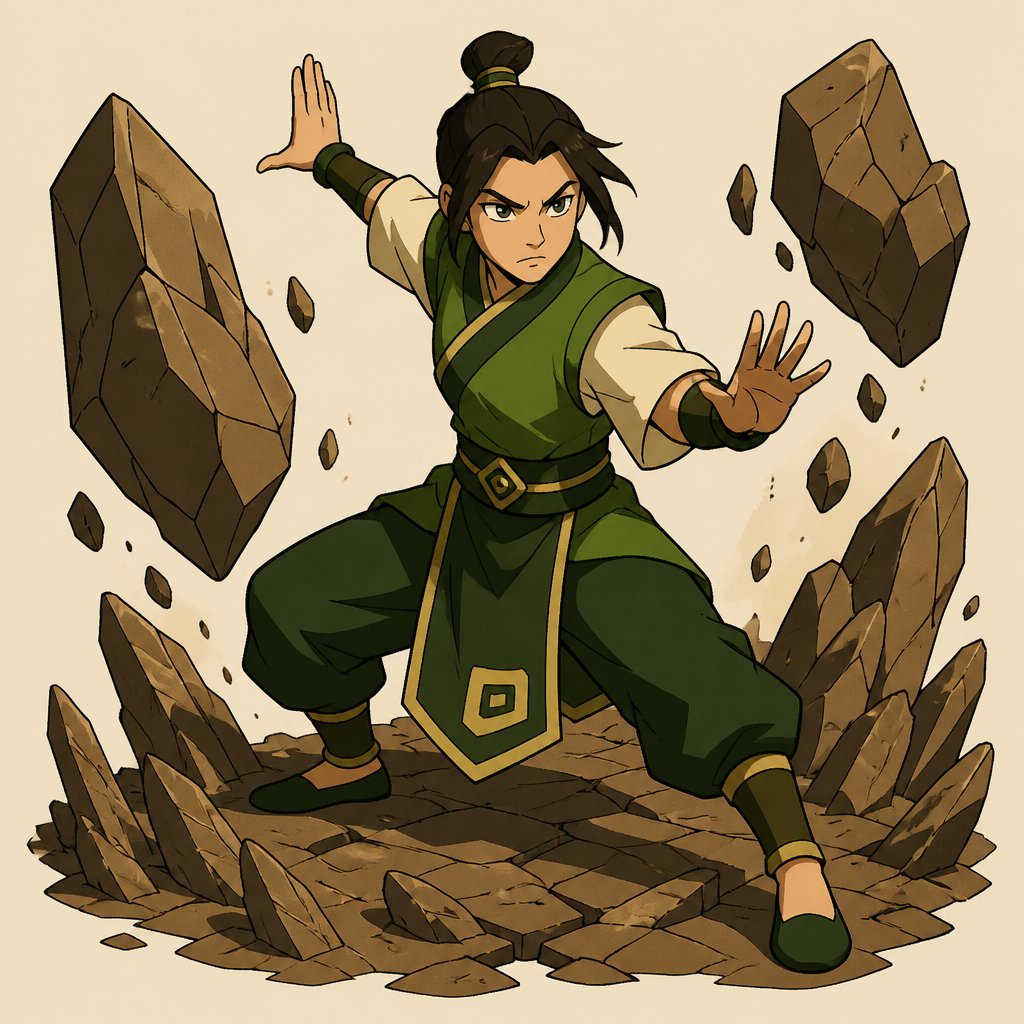 Earth element, NO CHARACTERS .