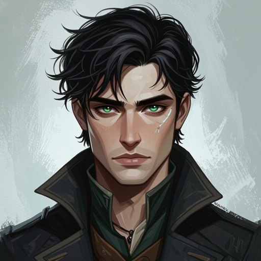 Kaz brekker darkness abilities with dark brown and bluish greenish eyes with telekinetic abilities mysterious and unknown past