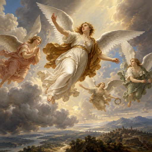 Angels Flying High And The World 
