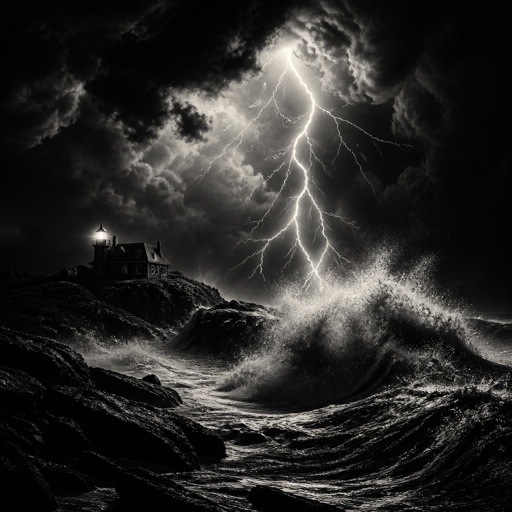  Nor’easter in all its fury, like  in the movie storm of the century 