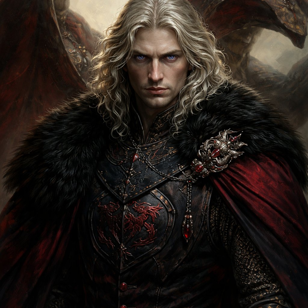 Book accurate Rhaegal the mad prince Targaryen