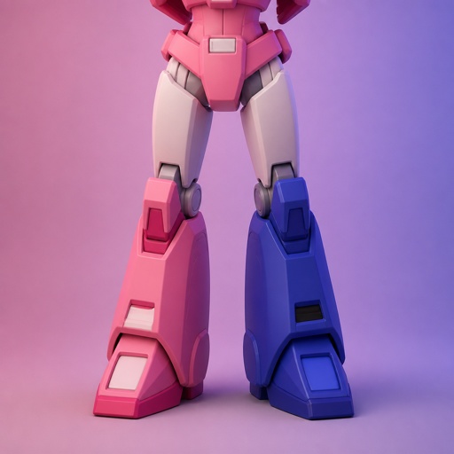 Pinki from Sprunki as Elita One merging with Jevin from Sprunki starting with her legs 