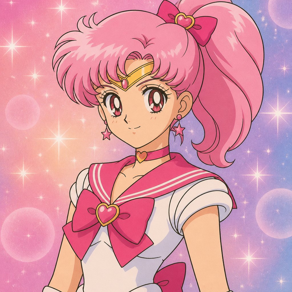 80s anime pink sailor senshi