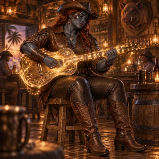 a man sitting on a stool playing a guitar