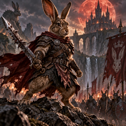 The mad hare for Alice in wonderland 