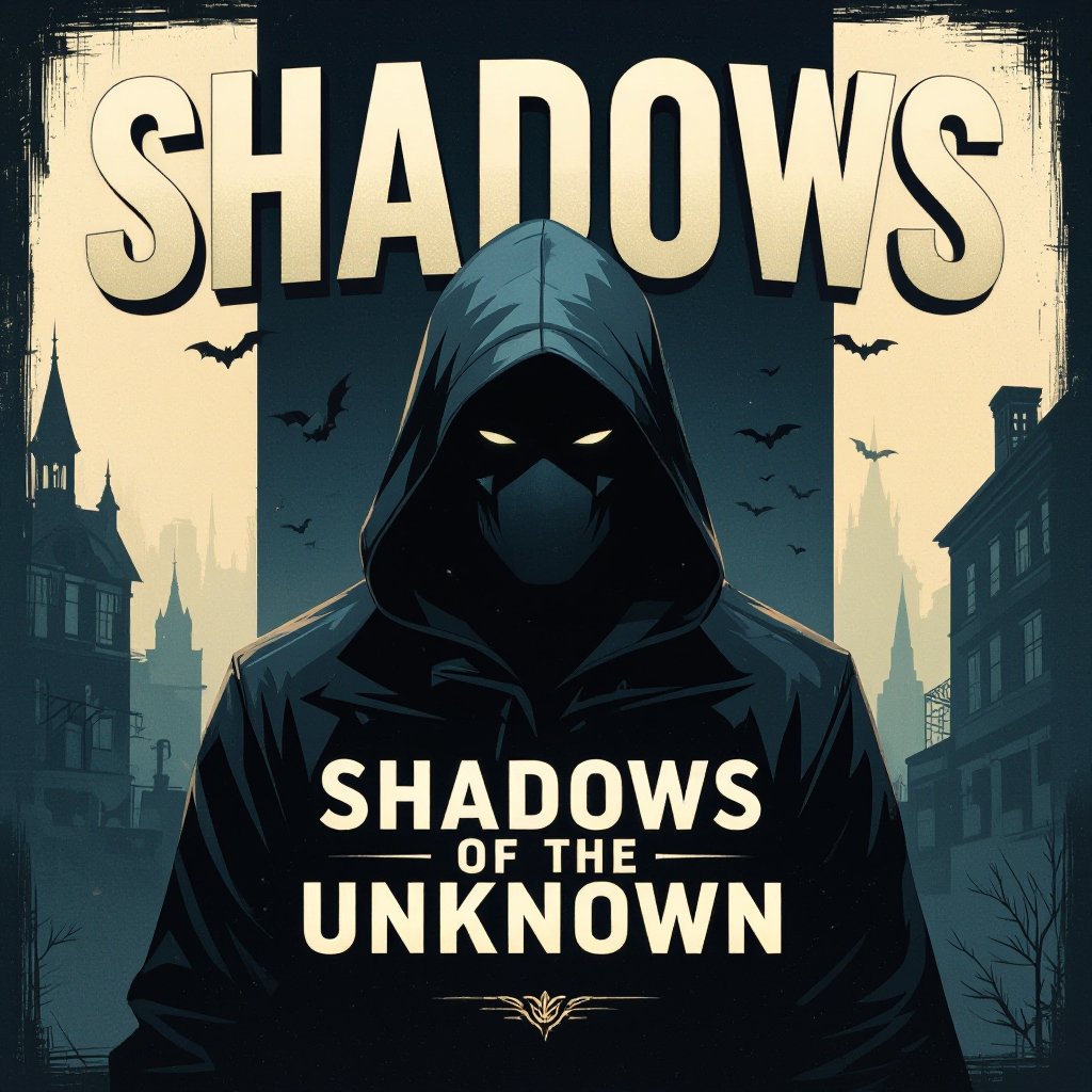 Book front cover title shadows of the unknown