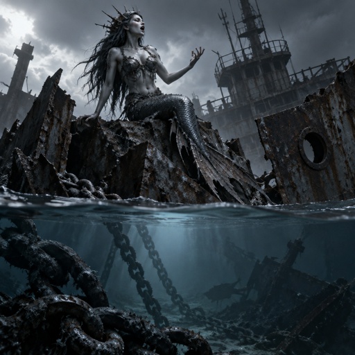 The Siren's Call (Mythological creatures whose beautiful, sweet singing lured sailors to wreck on hidden rocks.)