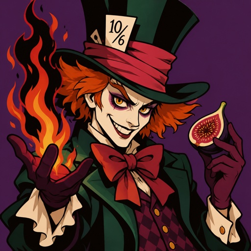 Mad Hatters Dark fire and fig 