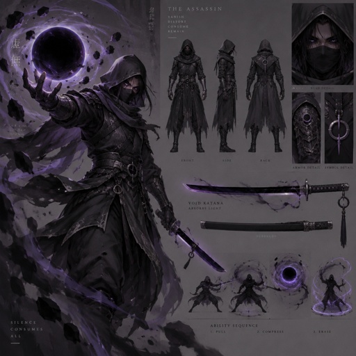 assassin black hole ability, black hole katana