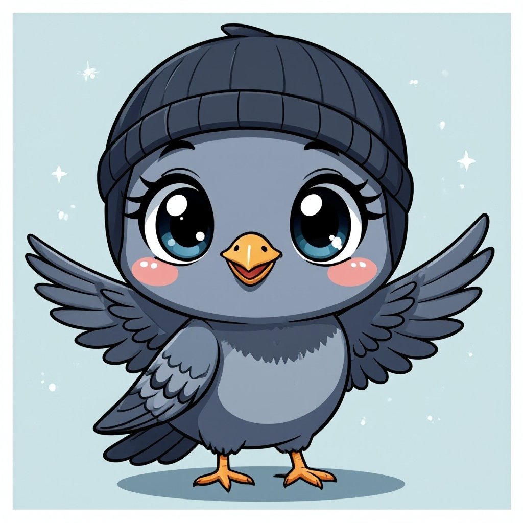 Cute New York pigeon