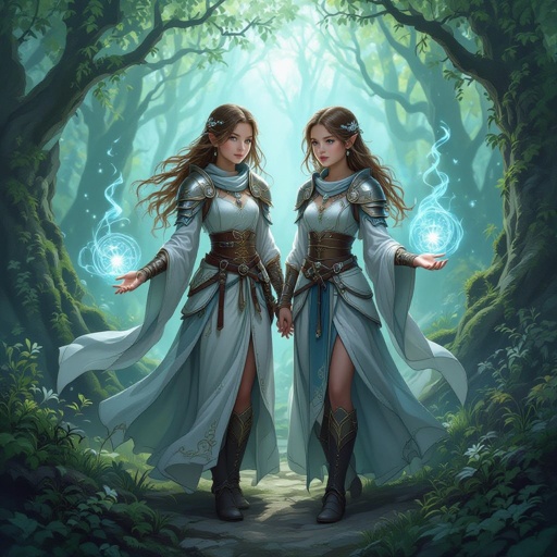 Twin girls 