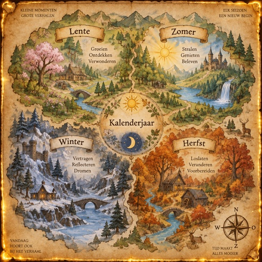 Fairytale Map Kalenderjaar 