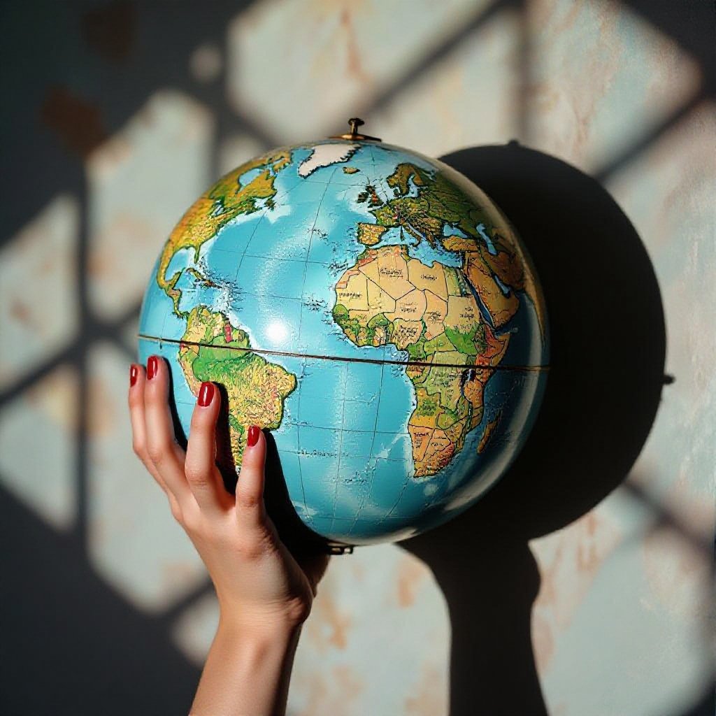 horror globe shadows