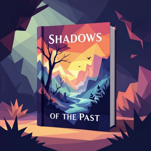 Book front cover title of the shadows of the past