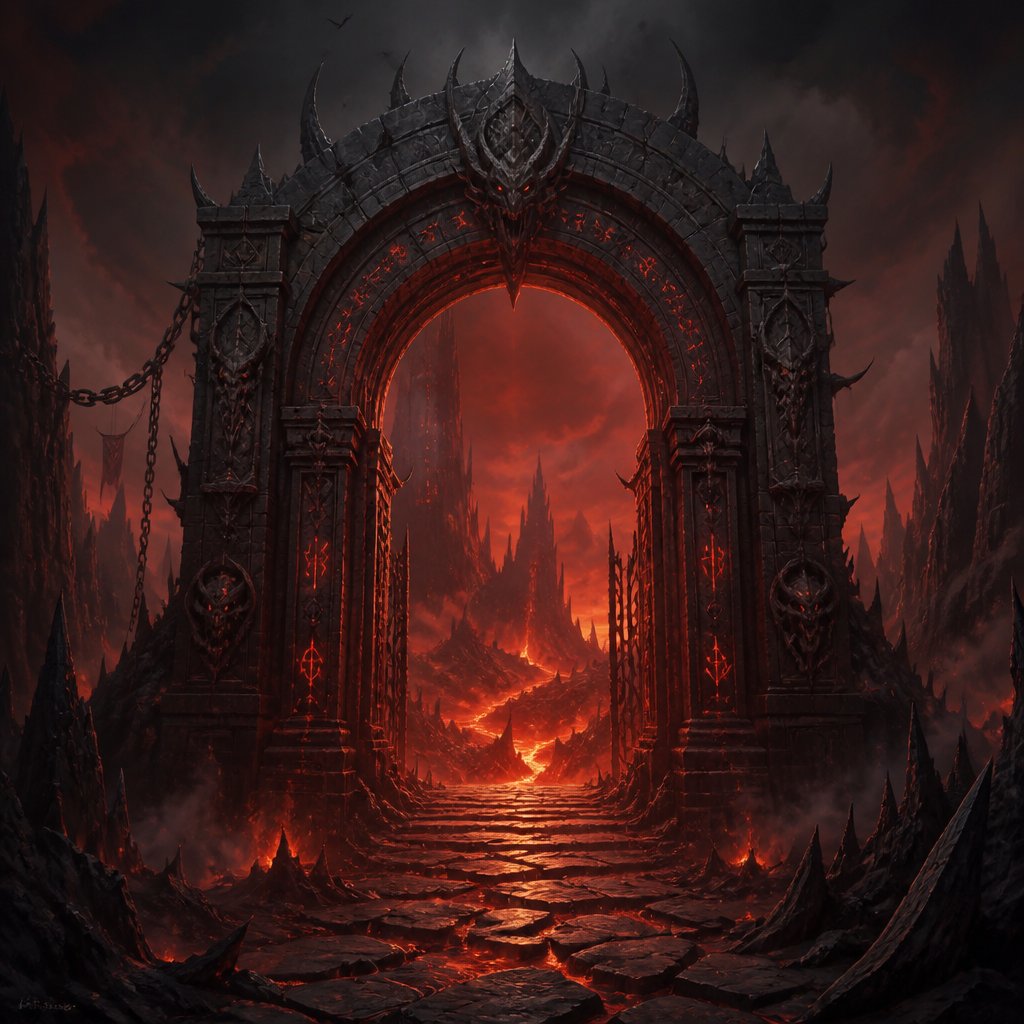 Ninth Gate like crossing into hell