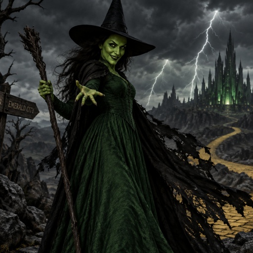 Evillene the wicked witch of the west 