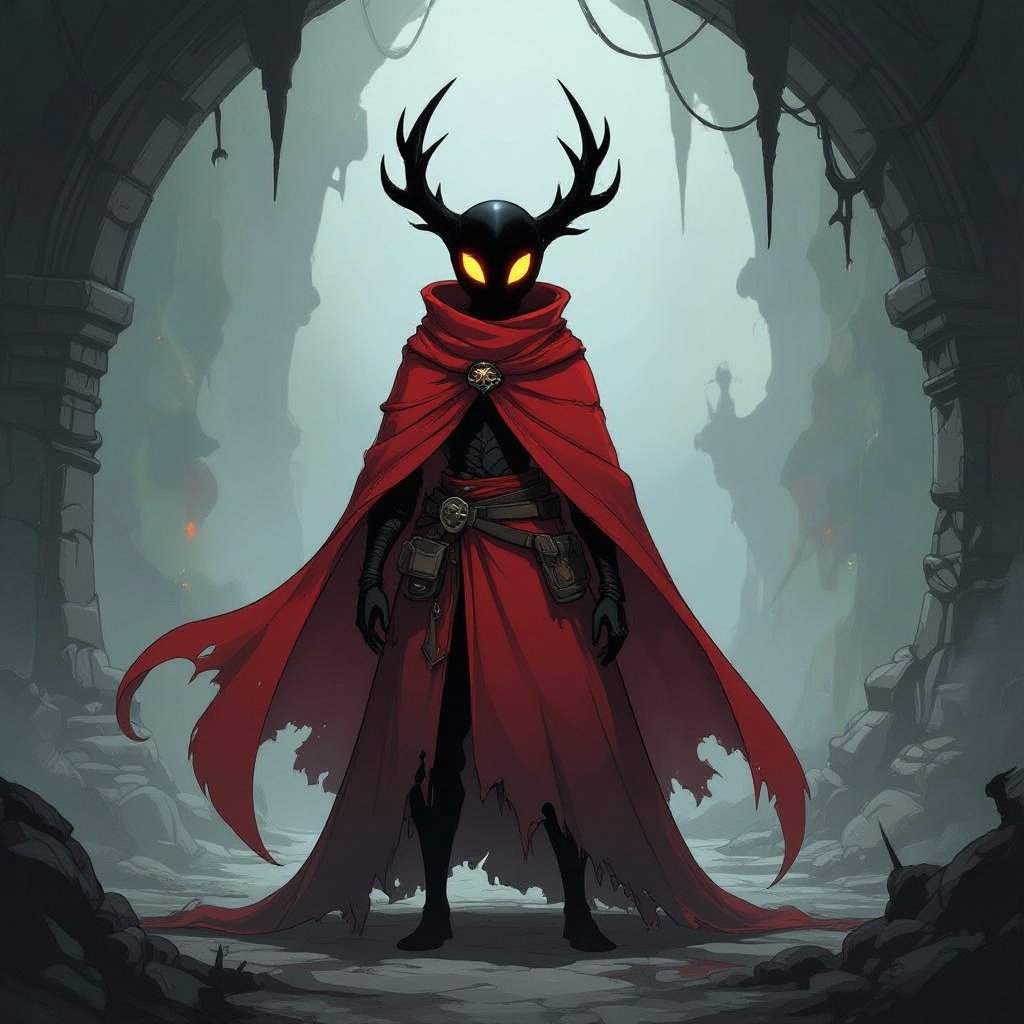 NKG from hollow knight as a bloodborne boss