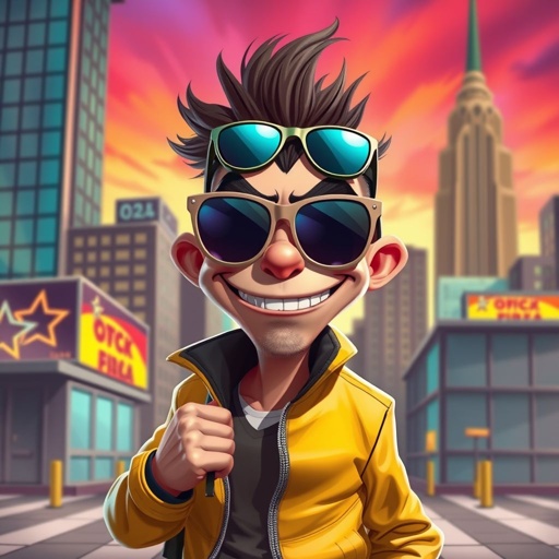 Create a funny cocky arrogant character  