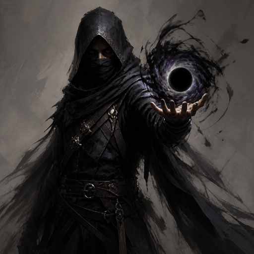 assassin with black hole 