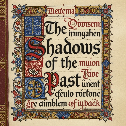 Book front cover title of the shadows of the past