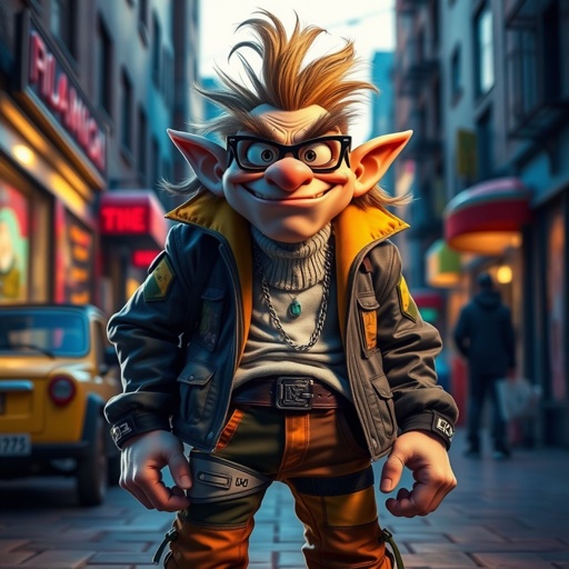 Create a funny cocky arrogant chracter