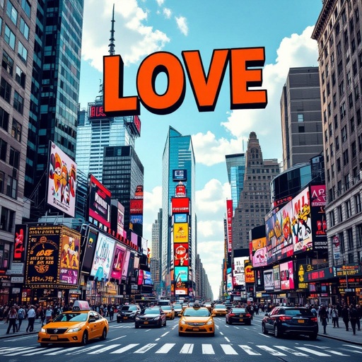 I love NY design cartoonish