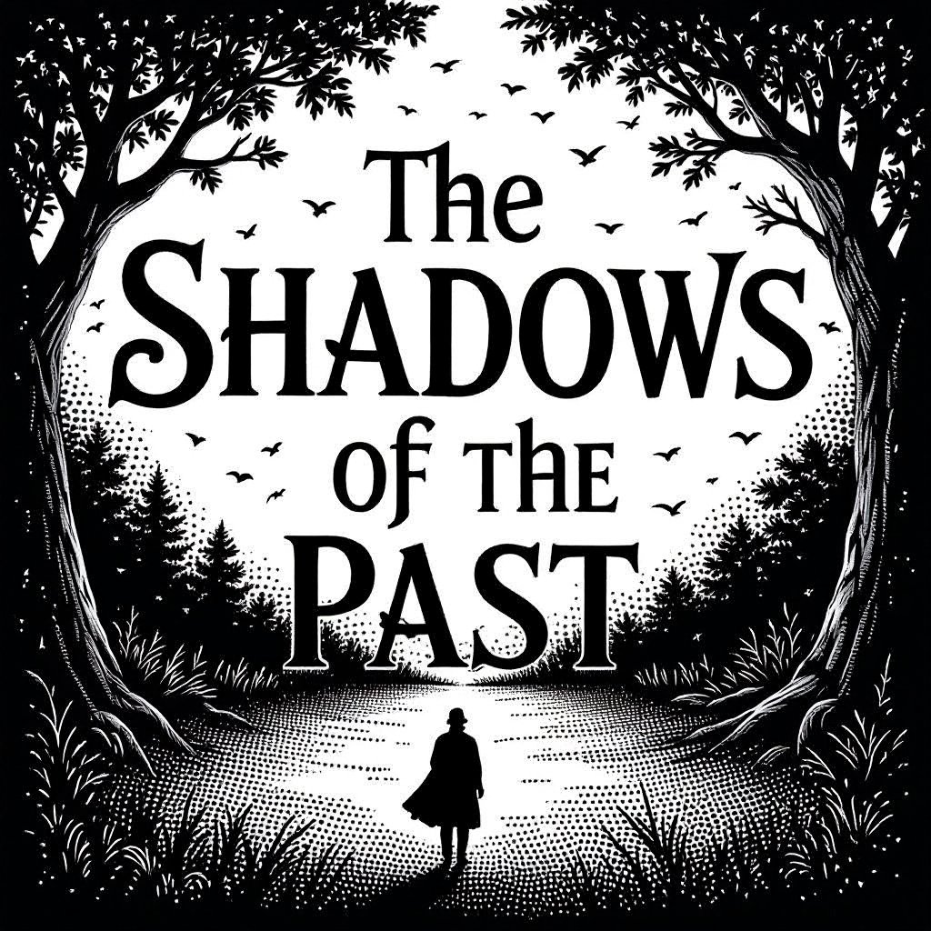 Book front cover title of the shadows of the past