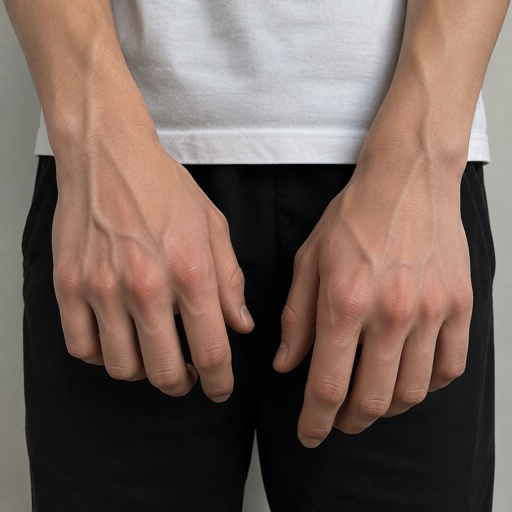 Metacarpal Knuckles Hands Teen Boy 