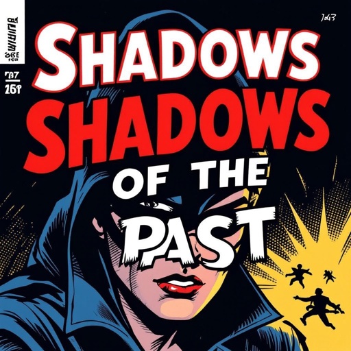 Book front cover title of the shadows of the past