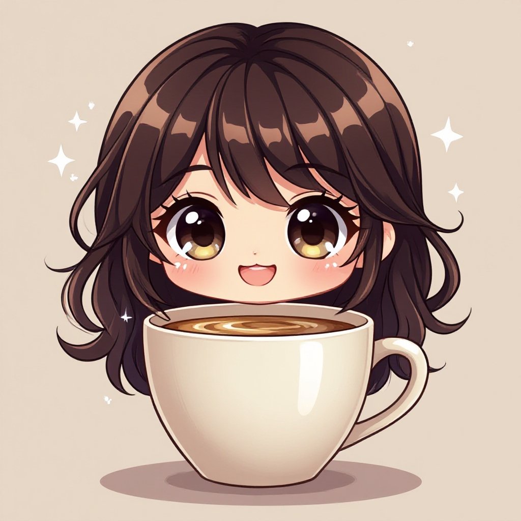 Cute cup who looks alive 