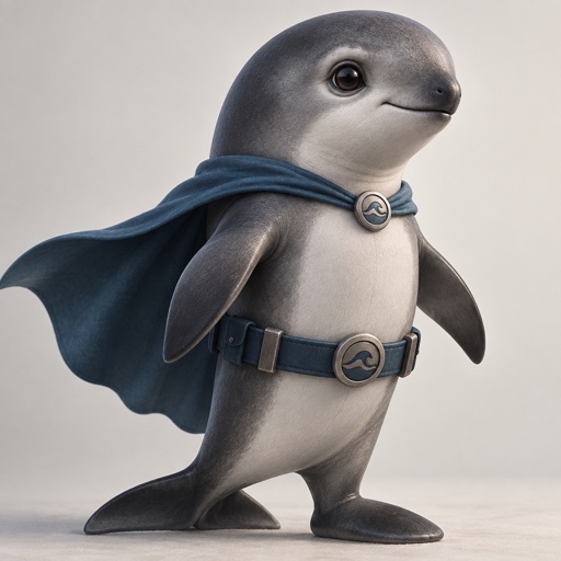 He was a Vaquita transformed into a little superhero warrior